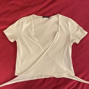 Brandy Melville Wrap Shirt